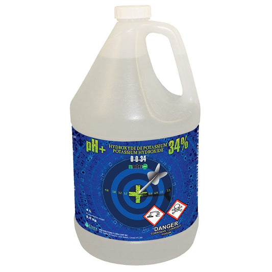 Nutri+ Potassium Hydroxide pH+ 34% 4L
