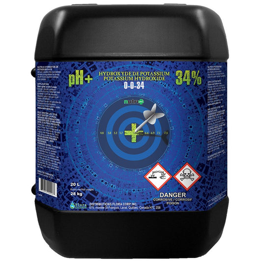 Nutri+ Potassium Hydroxide pH+ 34% 20L